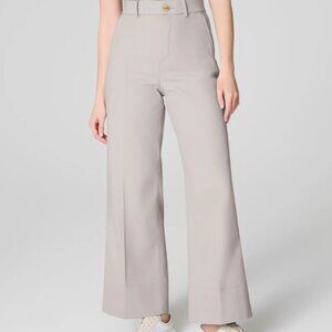 SPANXsupersmooth™ Stretch Twill Cropped Wide Leg Pant